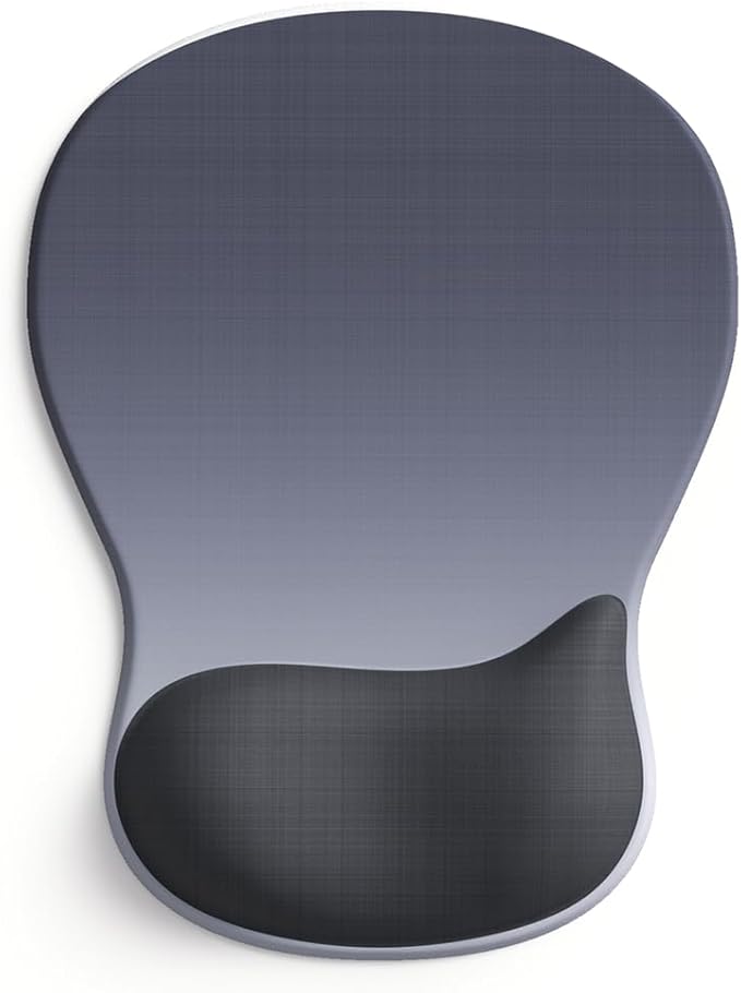 ErgoComfort Gel Wrist Rest Mouse Pad-Ergonomic Office Mousepad with Wrist Support-Non-Slip, Design Desk Accessories Mat for Home&Game Decor (05Midnight Wave)