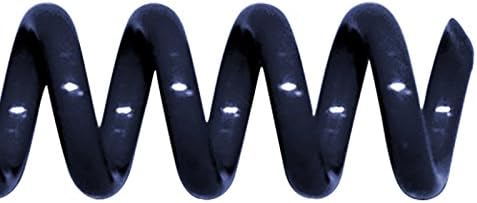 TruBind 20mm (3/4 in.) Spiral Binding Coils for Reports, Presentations and Proposals | 4:1 Pitch | 12 in. Length | Navy | 172 Sheets Binding Capacity | 50 Pack