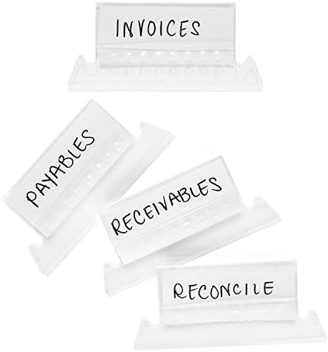 Blue Summit Supplies 25 Extra Capacity Hanging File Folders Letter Size 2 Inch Expansion, Expanding Hanging File Folders, Wide, Expandable, Reinforced 12pt Paper, Assorted Colors