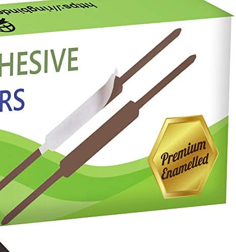 OLYMPX 100 Pcs of 1” Capacity Premium Self Adhesive Prong Paper Fastener Bases, 2.75 Inch Center for Paper File Clip Folder Accessories, 100 per Box