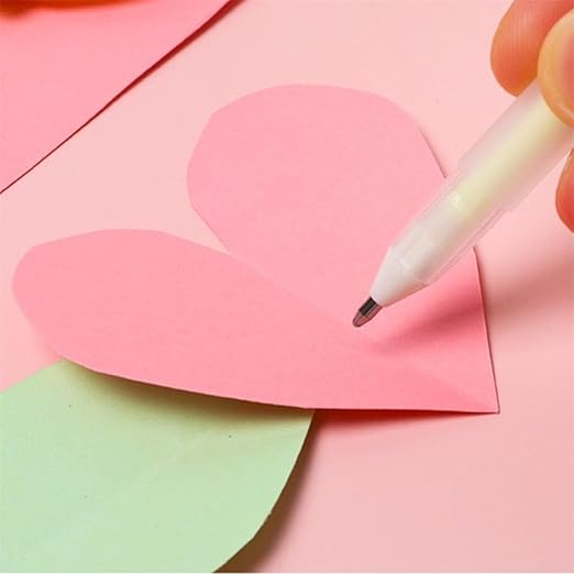 Scrapbook Quick Dry Crafting Glue Set, 6PCS Multi-color Spot Glue Pen for Papercrafts, Handmade Stationery, DIY Foil-Stamping, Back to School Supply, Year 6+