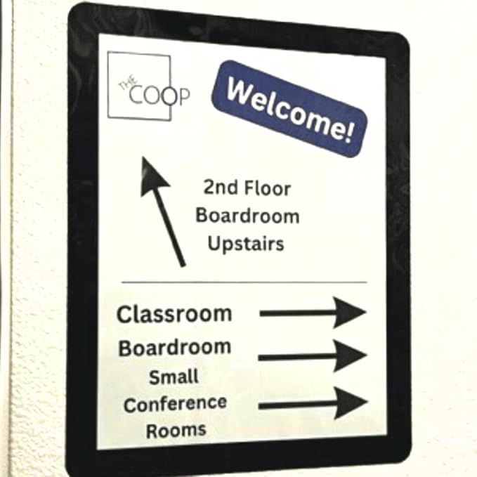 8.5 x 11 Adhesive Wall Frames - Peel & Stick Picture Frames, Wall Sign Holder, Paper & Letter Protector Sheets, Reusable Picture Frame, Dry Erase, Non Magnetic & Non Acryclic - Black, Pack of 5