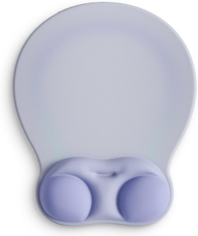 Ergonomic Mouse Pad with Wrist Rest Support&Gel Cushion for Desk; Cute Computer Decor Accessories for Women. Small Mousepad Mat Laptop Pads for Office&Home. Ergo Supplies & Aesthetic (06Sweet Dream)