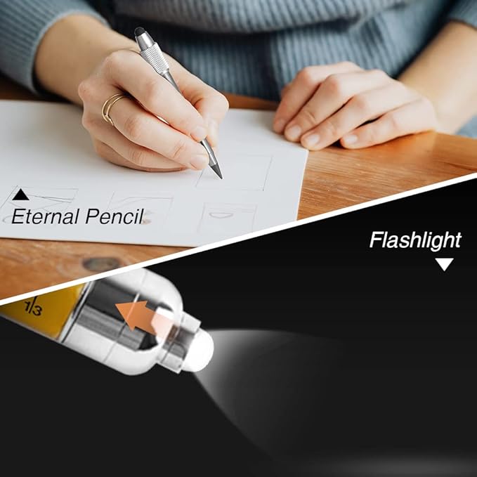 Dad Gifts for Fathers Day, Hongred 2PCS Multitool Pen, Stocking Stuffers for Mens Gifts for Him Husband, Father's Day for dad, Birthday for Men, Tools Cool Gadgets,Office Gift