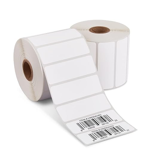NEW HP WORKSOLUTIONS HPKER3X1PK2 3X1 LABEL 2 ROLLS OF 1375 (2750 SHEETS)