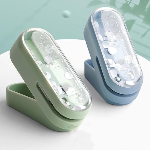 Knamoda Mini Small Hole Puncher Pink Color, 10 Sheet Paper Hole Puncher Capacity Single Hole Puncher for Office Use Or Gift for Students (Pink)