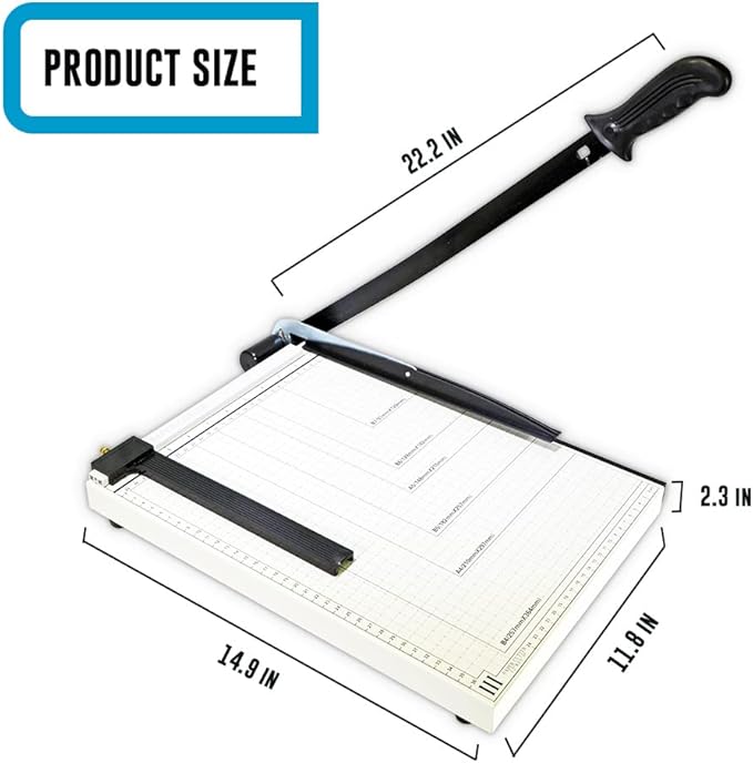 Manual Paper Trimmer Model 829-3 B4 (14.9″ x 11.8″) Guillotine Cutter