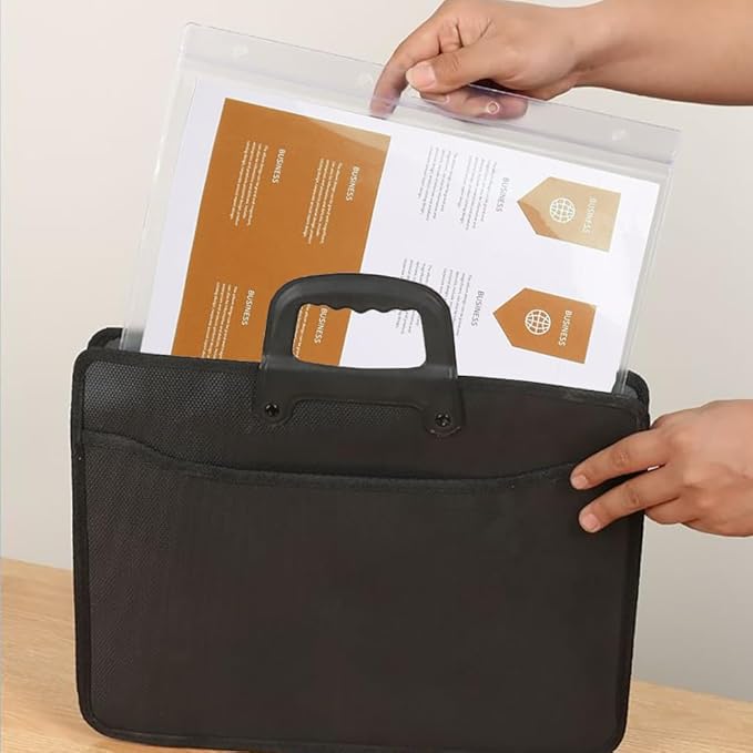 Bird Fiy Sheet Protectors 10 Pack 8.5" x 11" Waterproof Resealable Zip Wall Sign Holder Page Protectors Clear Photo Plastic Sleeves for Documents, Photos, and Wall Sign Display (Horizontal, 10 Pack)