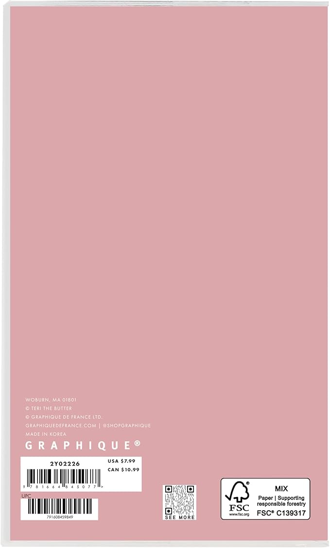 Graphique 2 Year Pocket Planner | 29 Month Organizer, Aug. 2025 – Dec. 2027 | Monthly Calendar & Notes Spreads | Marked Holidays | Floral | 3.75” x 6"