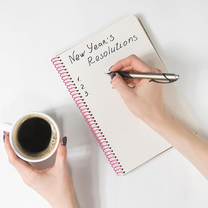 120 Pack Plastic Spiral Binding Coils Binder Binding Spirals Rings 8 Size Spiral Binding Wire Combs Spines Coils, 4:1 Pitch, 1/4 5/16 3/8 1/2 9/16 5/8 3/4 7/8 Inch (Multicolor)