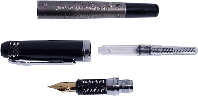S&R Somit Fountain Pen, Premium Nib,Fancy Pen Executive, Journaling, Calligraphy, Best Writing Pen Gift for Men & Women, Illuminating Gift Box
