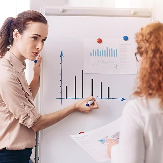 Black Magnetic Tape Roll Thin Strips, 1/4 inch x 25 feet Magnetic Whiteboard Graphic Decorative Tape Marking Line for Classroom Office Fridge Charts Graphic Decorative