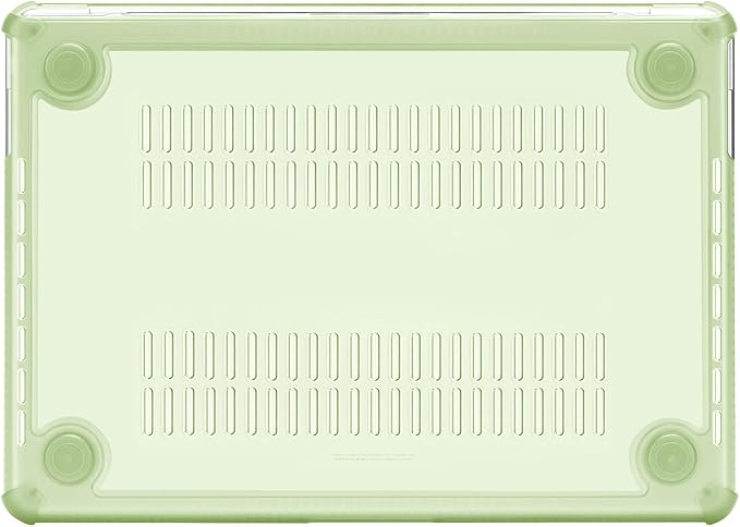 MOSISO Compatible with MacBook Pro 13 inch Case M2 2025-2016 A2338 M1 A2251 A2289 A2159 A1989 A1708 A1706, Anti-Cracking Heavy Duty Plastic TPU Bumper Hard Case&Keyboard Skin&Screen Film, Sage Green