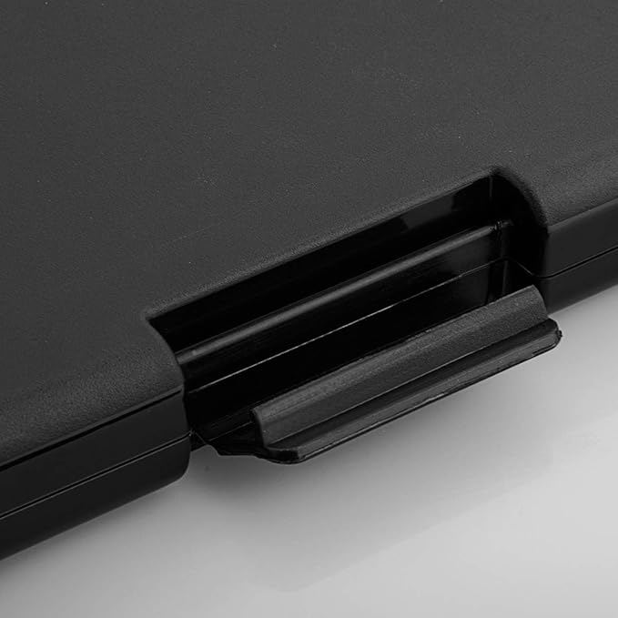 ZCZN Plastic A4 Form Storage Box Case, Clipboard Case, Bulk clipboard Set Suitable for School, Utility, Industrial Office, Medical Personnel, Black, 12 Pack