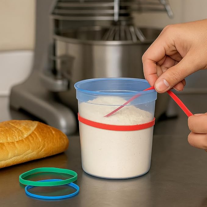 Upgrade Office Supply UPG23454PK3 Rubber Bands, Assorted Size and Color, 1 lb Bags, 3 Pack, USA