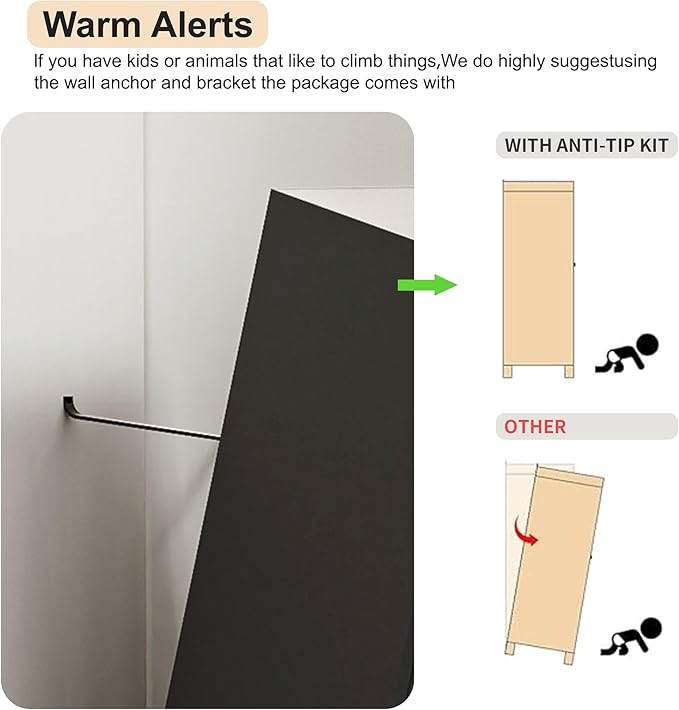 Metal Wardrobe Cabinet,71 Armoire Wardrobe Closet with Drawers and Hanging Rod,Metal Armoire with Adjustable Shelves for Closet,Bedroom,Farmhouse Storage Cabinet with Drawer(Black)