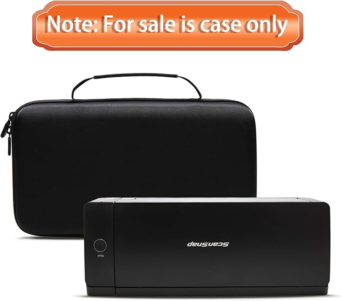 LTGEM Case Compatible with ScanSnap iX1300 & Doxie Pro DX400, Black