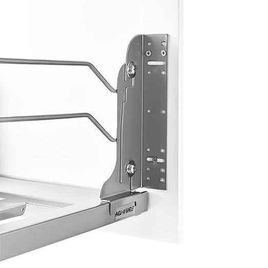 Rev-A-Shelf 53WC-1527SCDM-213 Double 27 Quart Pull-Out, Orion Gray