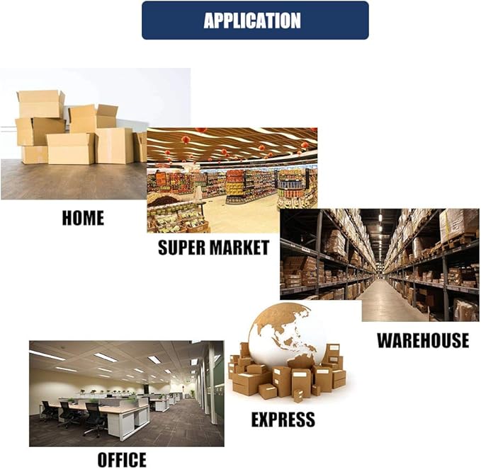 PERFECTAPE 3" Heavy Duty Packing Tape 24 Rolls, Total 1560Y, Clear, 2.7 mil, 3 inch x 65 Yards, Ultra Strong, Refill for Packaging and Shipping(3" Width, not 2" Width)