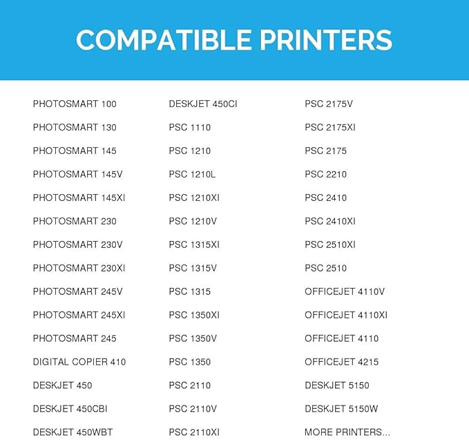 LD Products Remanufactured Ink Cartridge Replacements for HP 56 C6656AN & HP 57 C6657AN (2 Black, 2 Color, 4-Pack) Compatible with Deskjet 450 450cbi 450ci 450wbt 5150 5150v 5150w 5151 5550 5550v