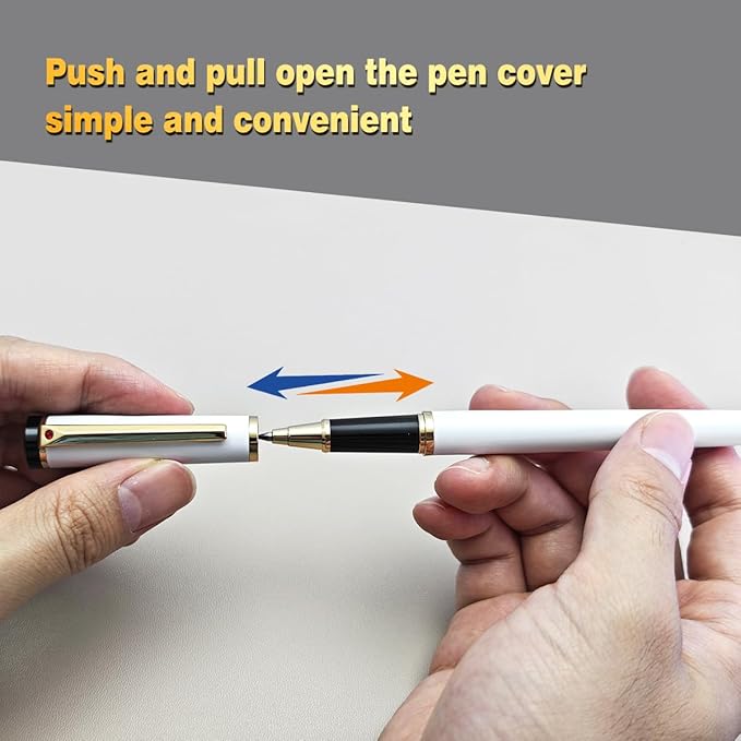 Luxury Ballpoint Pen, 24k Gold Trim, Best Rollerball Pen Gift Set for Men and Women, Perfect for Signature Executive Office, Beautiful Pen Gift Box, Writing and Drawing (Green)