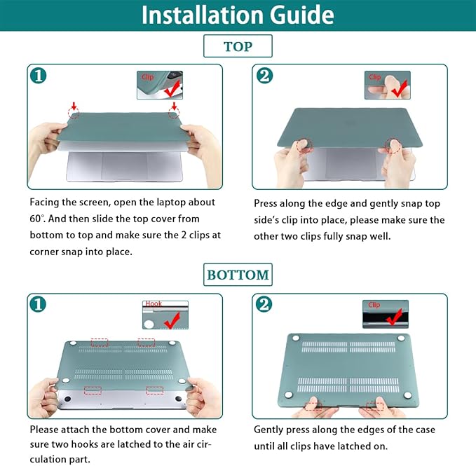 Teryeefi Compatible with MacBook Pro 13 inch Case M1 M2 Chip A2338 A2289 A2251 A2159 A1989 A1706, Plastic Hard Shell & Keyboard Cover for 2016-2020 2022 MacBook Pro 13 Touch Bar,Gray Marble