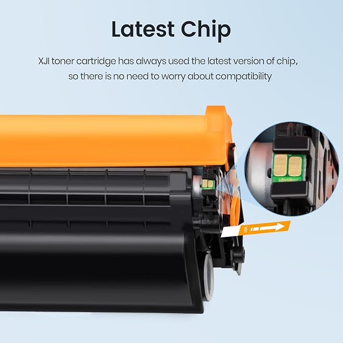 XJI 138X(with Chip) High Yield Compatible Toner Cartridges Replacement for HP 138 X A W1380X 138A W1380A Ink, for Laser Jet Pro 3001dn 3001dw MFP 3101fdn 3101fdw 3101sdw Printer Black