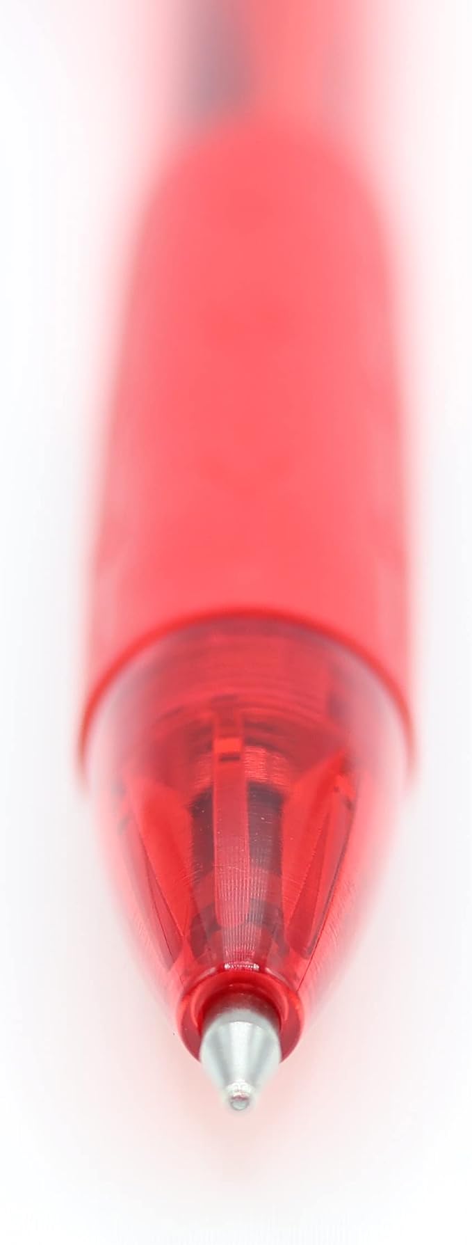 Writon Retractable Ballpoint Pens, Comfort Grip, 1.0mm Medium Point, Red Ink, 24 Pack