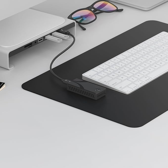 SABRENT 1TB Rocket Nano XTRM External SSD, USB 3.2 / Thunderbolt 3, Speeds Up to 2700MBps (SB-XTMN-1TB)