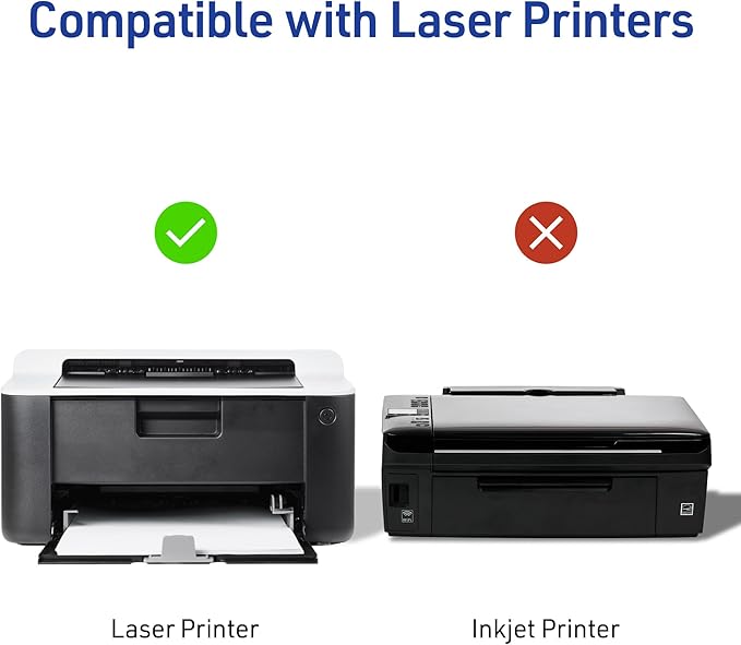 Avery Easy Peel Printable Address Labels with Sure Feed, 1" x 2-5/8" Customizable Stickers, White, 7,500 Blank Mailing Labels, Great for Mailing, Shipping, and More (45160)