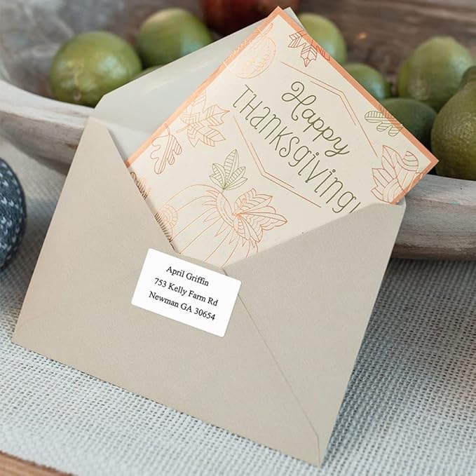 690 pcs Phomemo Thermal Sticker Label, Multi-Purpose Self-Adhesive Tag for M110, M220, M108, M250, M260, M120, M200, M221, M150 Label Maker Machine, 1.96'' x1.18'' (50x30mm), Black on White