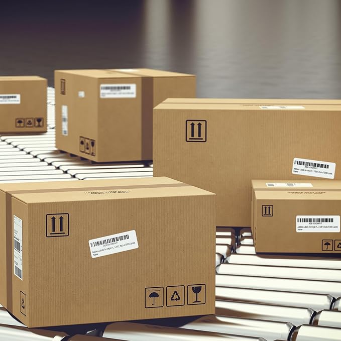 FungLam 1" x 2-5/8" Shipping Address Labels 900 Label Stickers Paper for Laser/Inkjet Printer 30 per Page Printable Mailing Labels (30 Sheets, 900 Labels)