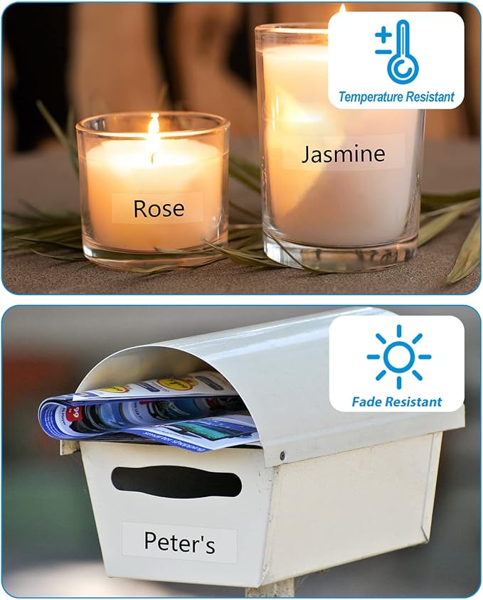 Weemay 3X Clear Label Tape Replacement for Brother Label Maker TZe Tz Tape 12mm 0.47 Laminated Clear TZe131 131 for PT H110BP D210 D220 P710BT P300BT D400 D200 H111 D600, 1/2 Inch x 26.2 Ft