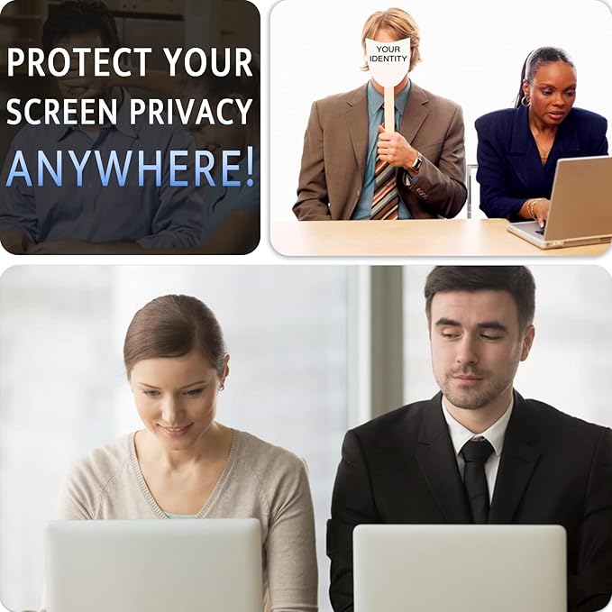 Magnetic Privacy Screen for MacBook Pro 13 Inch (2012-2015), Removable Anti Blue Light Glare Peep Filter Black out Screen Protector for Mac 13In Laptop Model (A1278, A1425, A1502)