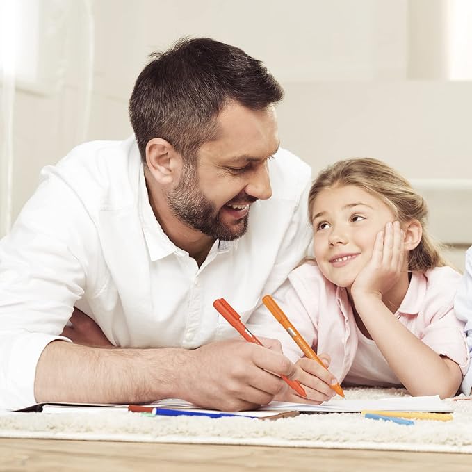 AECHY 8PCS Curve Highlighter Pen for Note Taking, Dual Tip Pens with 8 Different Curve Shapes & 8 Colors Fine Lines, Colored Curve Pens Set for Kids Journaling Back to School Supplies