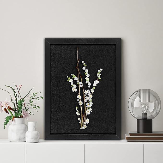 TORASO Cork Board Bulletin Board, 23.5" X 35.5" Cork Boards for Walls with Pins, Eye Bolts, gaskets, Screws, Pin Board for Office, School and Home (BK,60x90cm,2p