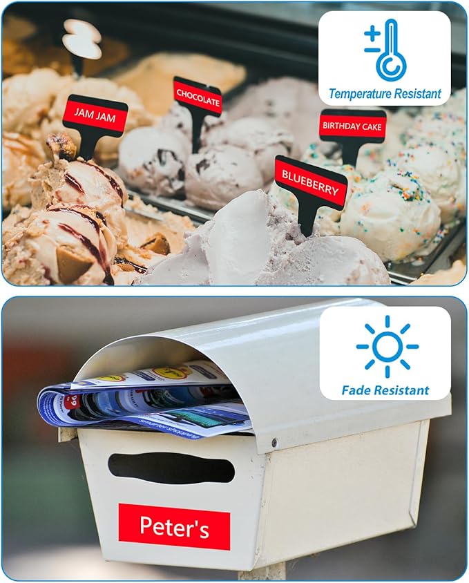 Weemay 3 Pack TZe435 12mm White on Red Laminated Label Tape Compatible with Brother Label Maker Tape TZe-435 TZe 435 TZ-435 TZ435 for PTouch PTD210 PTD220 PTH110BP PTD410 PTD600 Printer, 0.47" x 26.2'