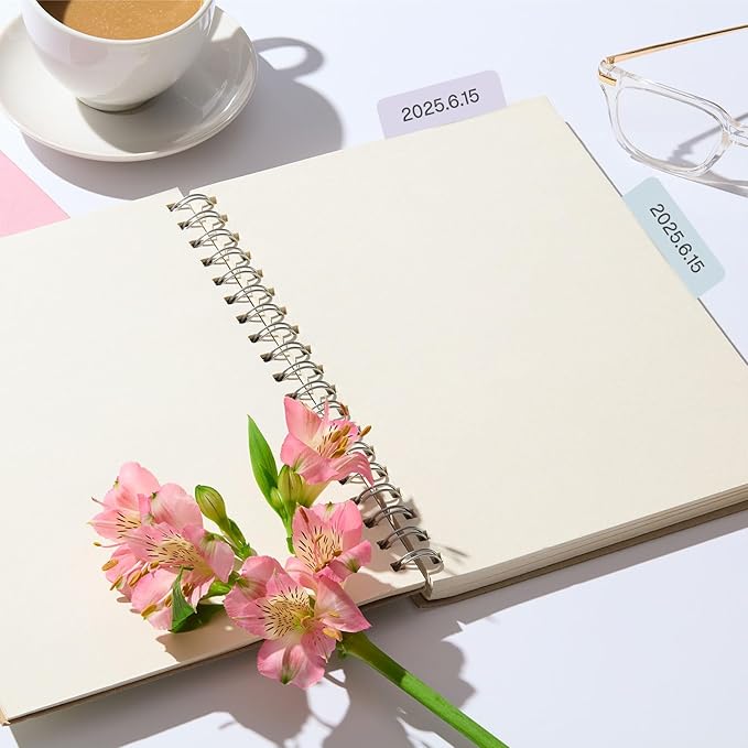 PATIKIL Clear Index Sticky Tabs, 720 Pcs Small Transparent Sticky Notes Bookmarks Planner Stickers Page Tabs for Office Notebooks File Folder Ledger Book, Classic 6 Colors