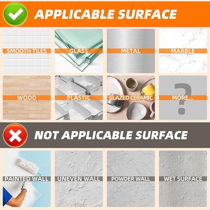 Deli Double Sided Tape Heavy Duty, Nano Tape, Double Sided Mounting Tape, Clear Adhesive Tape for Hanging Picture, Poster, Carpet, Photo Deco, 40 Feet