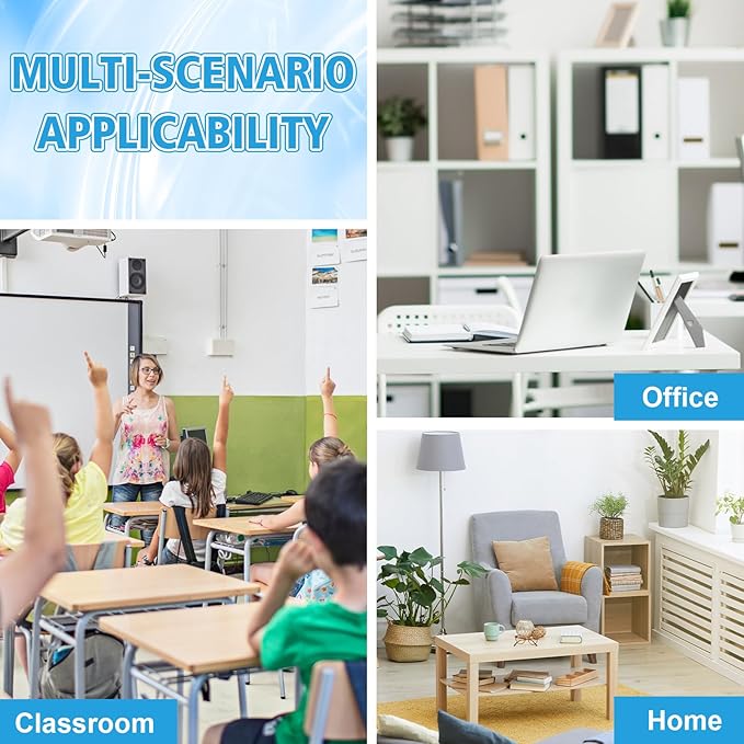 2 Pack Large Binder Folder Holder for Desk Metal Mesh Magazine File Holder Black Vertical File Storage Desktop Binder Organizer Desk Folder Organizer for 3Inch 4Inch 5Inch Binder 10" L x 6" W x 11" H