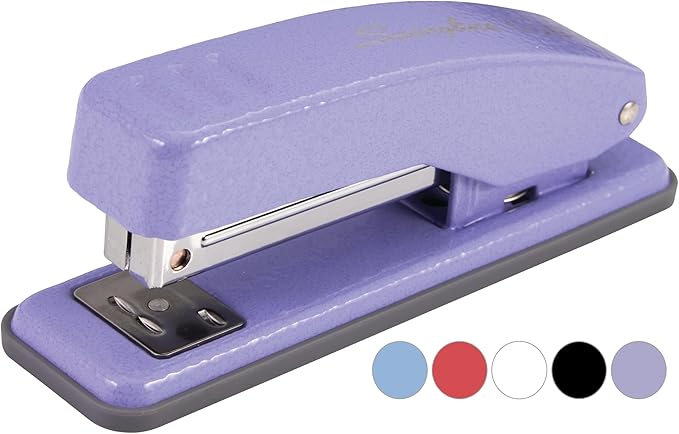 Swingline Stapler, Cub Compact Desktop Stapler, 20 Sheet Capacity, Metal, Periwinkle Purple (S701071)
