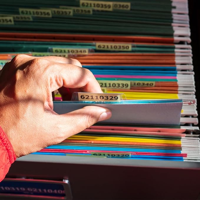 Extra Capacity Hanging File Folders, RAZCC 60 Pack Letter Size Reinforced Hanging Folders with Heavy Duty 1 Inch Expansion for Bulky Files, Filing Cabinet, Adjustable Tabs, Assorted Colors