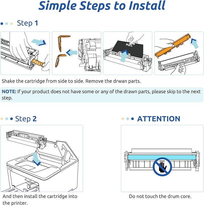 INK E-SALE Compatible 30A Toner Cartridge Replacement for HP 30A CF230A for use with HP Pro M203 M227 Series MFP M227fdn M227fdw M227sdn M203d M203dn M203dw Printer 4-Pack New Version