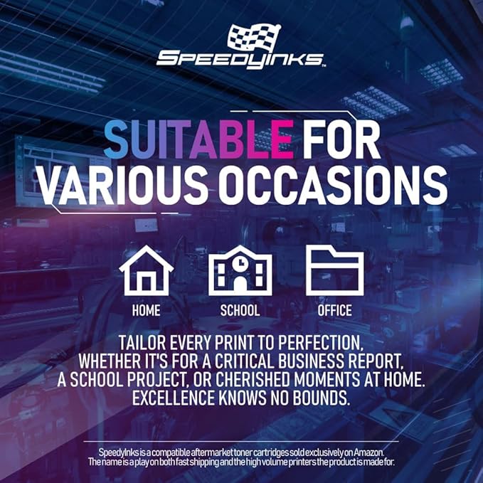 SPEEDYINKS Remanufactured Ink Cartridge Replacement for HP 60XL High Yield (2 Set - 1 Black 1 Tri Color) for use in HP Photosmart, Envy e All-in-one, and Deskjet Printers