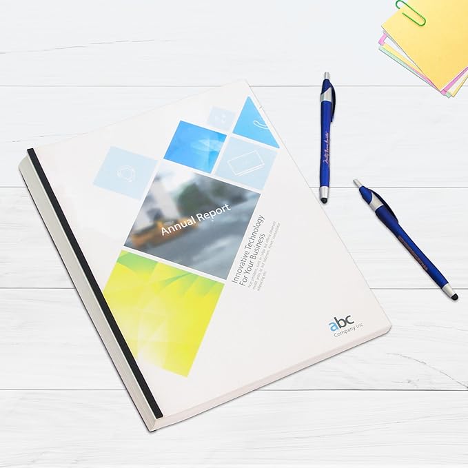 PrintWorks Professional Pre-Punched 11 Hole Velo Bind Paper for 11 Pin & 4 Pin Binding Spines - Book Binding Printer Paper - Made in the USA - 500 Sheets - 8.5" x 11" - 20 lb - 92 Bright White (04330)