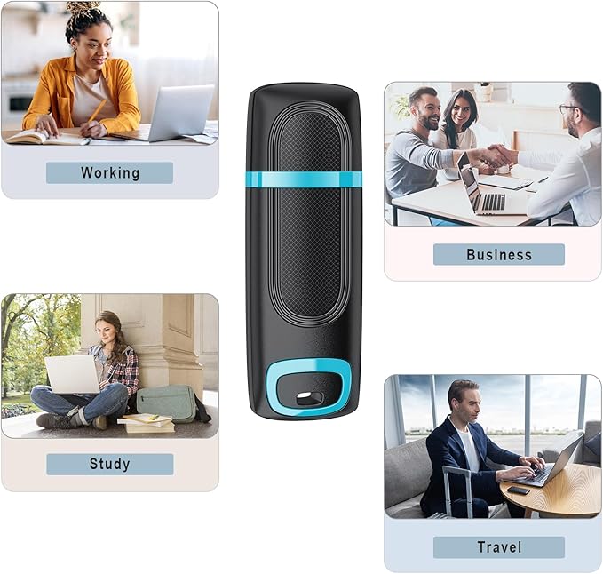 RAOYI 10 PCS 8GB USB 2.0 Flash Drive Thumb Drive Memory Stick Jump Drive Zip Drive for Data Storage and Backup (10 Pack, Cyan)