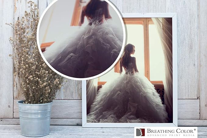 Optica One is a Luxurious 300 gsm Smooth Matte Fine Art Inkjet Paper Featured in a 44"x 40' Roll Its Bright White Color Makes It Ideal for Black and White and Color Prints 100% Archival Certified