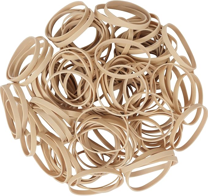 Rubber Bands Size #64 Elastic Band About 0.55 lb 120 Rubber Bands for Office Supply File Folders Litter Box