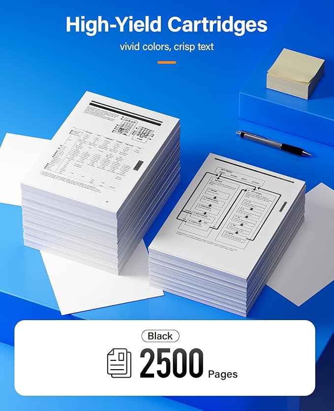 MLT-D103L Toner Cartridge Black 2Pack High-Yield Replacement for Samsung MLT-D103L D103L Compatible with Samsung ML-2950 ML-2955N ML-2956 SCX-4701ND SCX-4726FD SCX-4727FD SCX-4728HN SCX-4729FD Printer