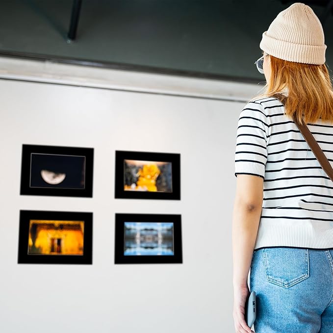 8.5 x 11 Paper Diploma Frame with High Definition PVC Window Paper Certificate Degree Document Holder Picture Photo Frames Display Gallery Wall Frame Art Frames for Tabletop and Wall Display(30,Black)